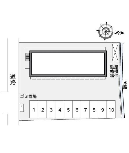 ★手数料０円★佐賀市伊勢町　月極駐車場（LP）